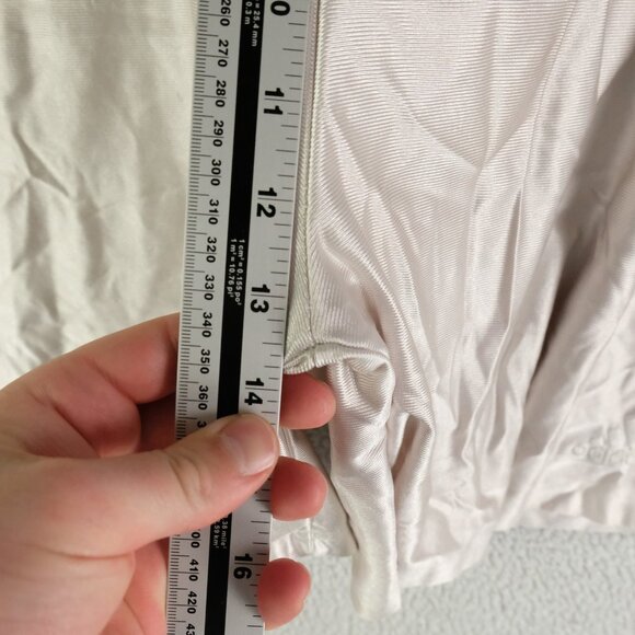 Adidas Vintage 90s Basketball Shorts Medium White Mesh Drawstring Made in Canada - Picture 4 of 10